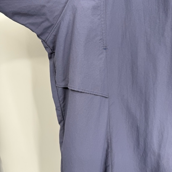 Columbia Shirt Mens XXL Blue Long Sleeve Vented Utility Silver Ridge AM7453 NEW - Picture 9 of 10